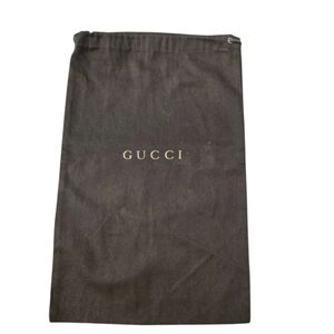 Gucci Brown Drawstring Dustbag in EUC
